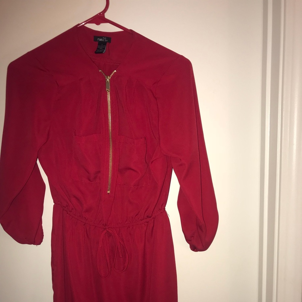 Rue 21   - Bright Red Spring dress